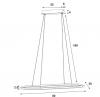 Ovale Interior Wall Light Black or White